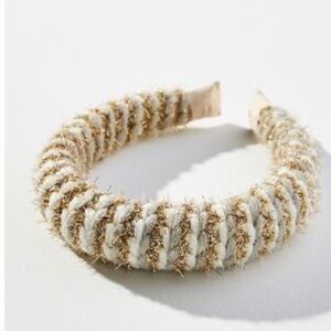 ANTHROPOLOGIE TWIST ROPE BRAIDED HEADBAND